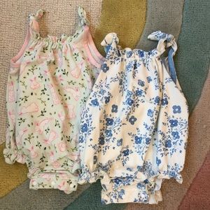 Sweet Honey Bubble Rompers 12m